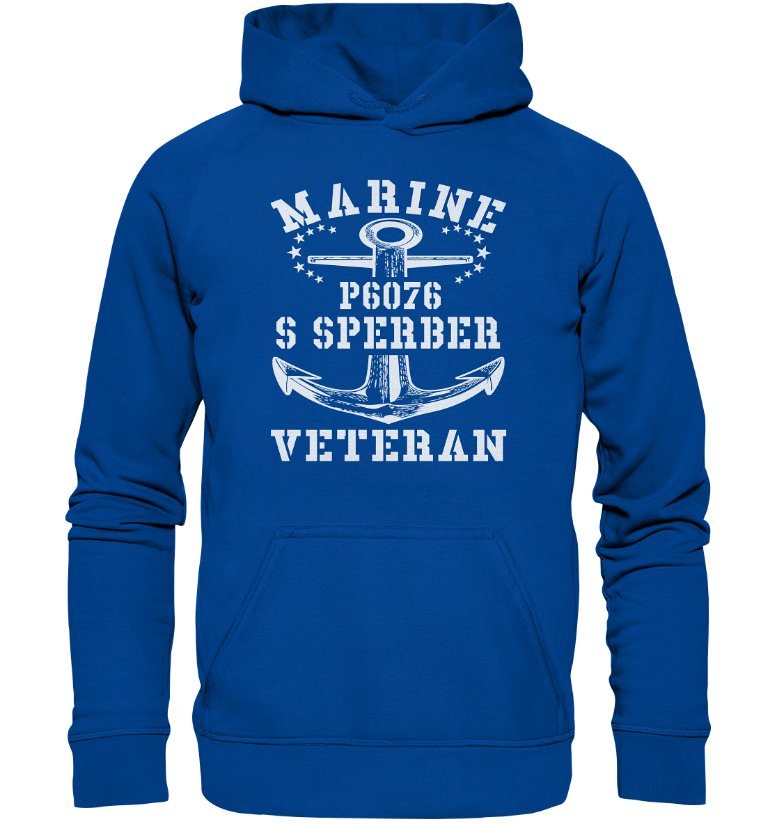 P6076 S SPERBER Marine Veteran - Basic Unisex Hoodie
