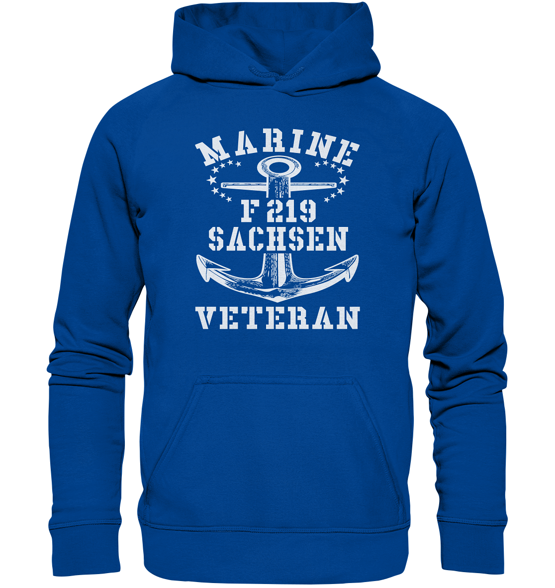 Fregatte F219 SACHSEN Marine Veteran - Basic Unisex Hoodie