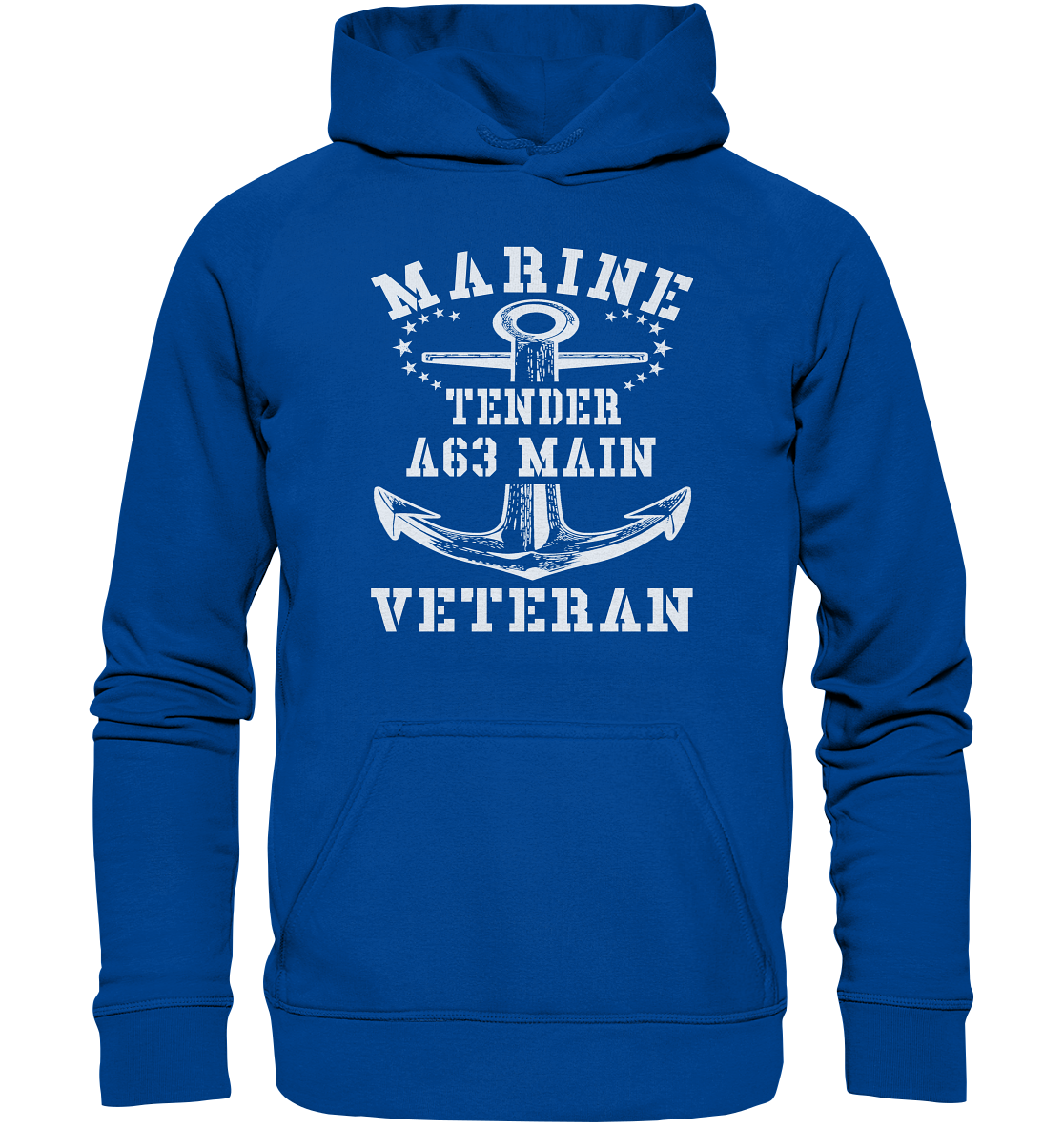 Tender A63 MAIN Marine Veteran - Basic Unisex Hoodie