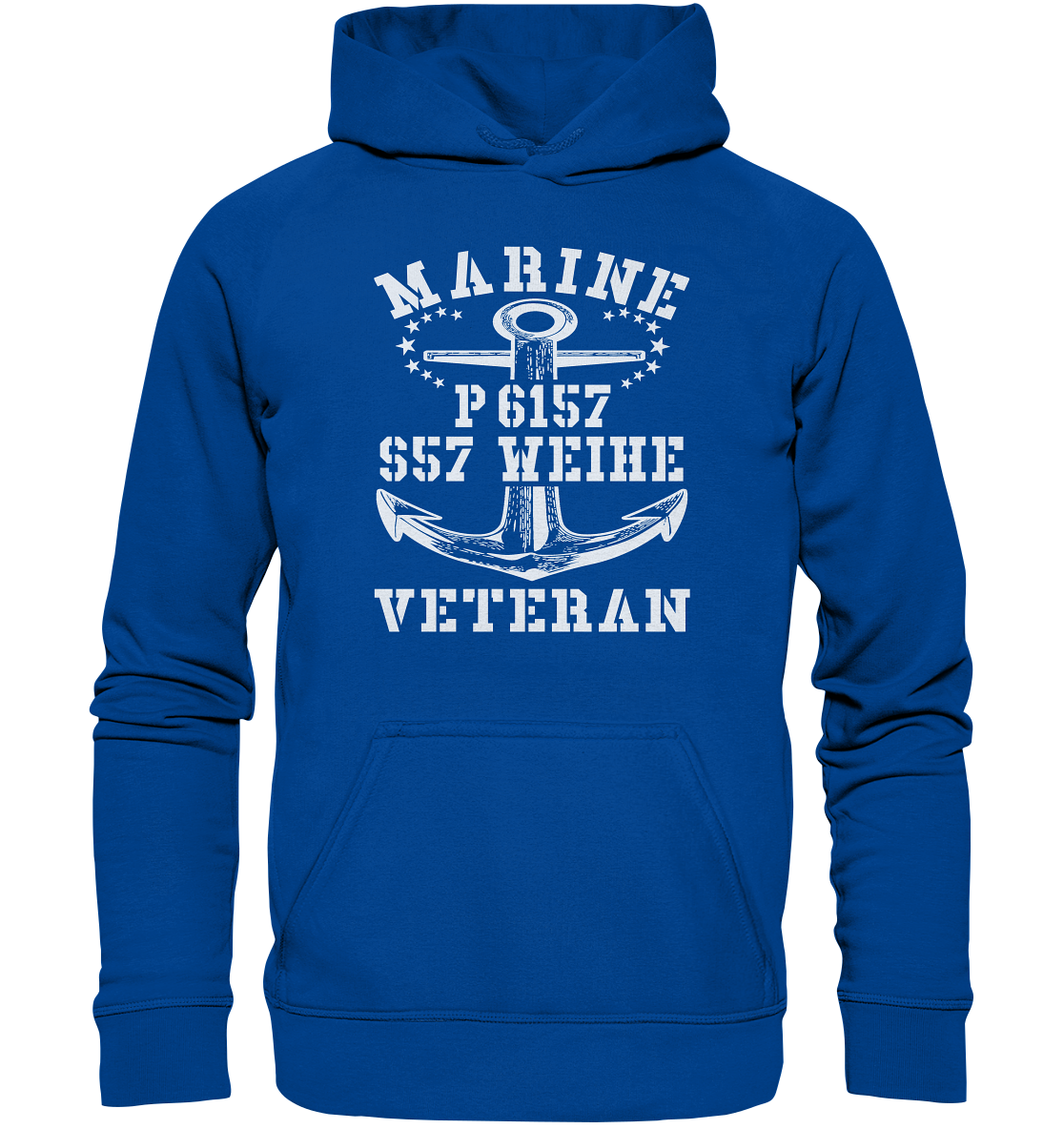 P6157 S57 WEIHE Marine Veteran - Basic Unisex Hoodie