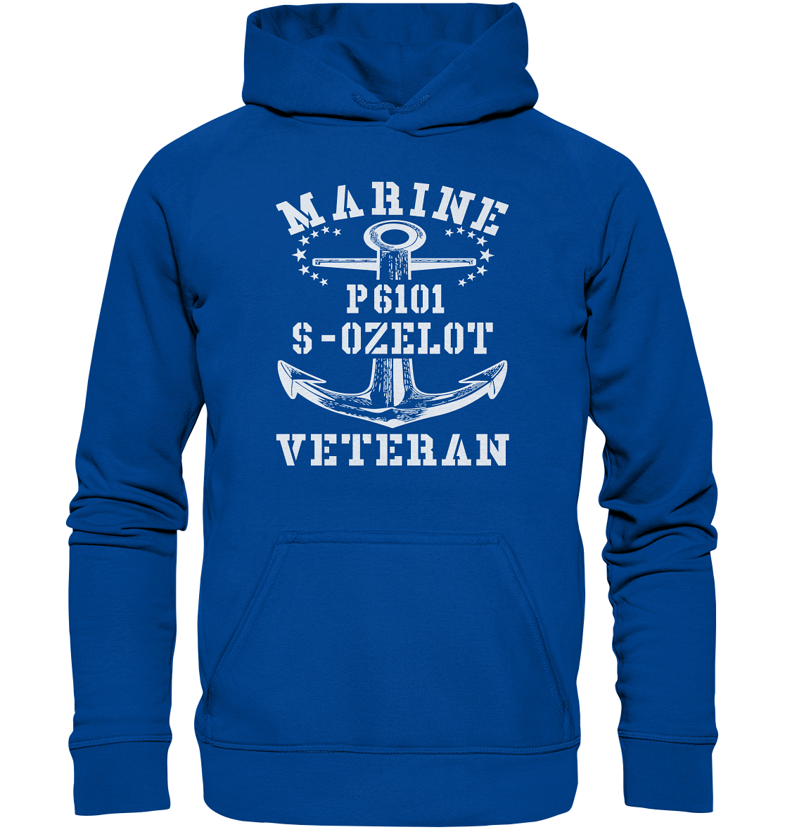 P6101 S-OZELOT Marine Veteran - Basic Unisex Hoodie