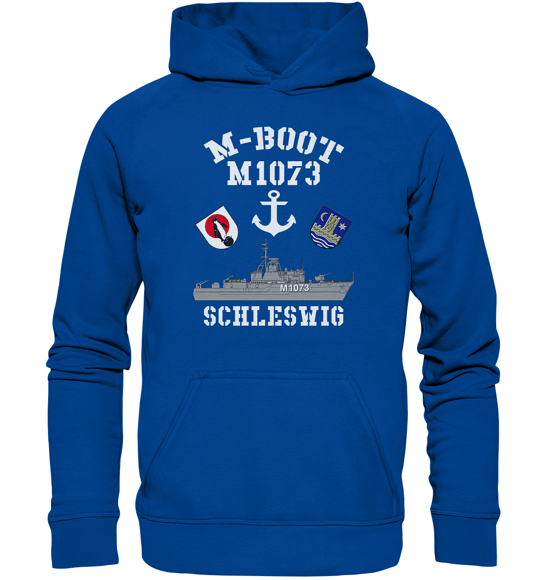 M-Boot M1073 SCHLESWIG Anker (HL) - Basic Unisex Hoodie
