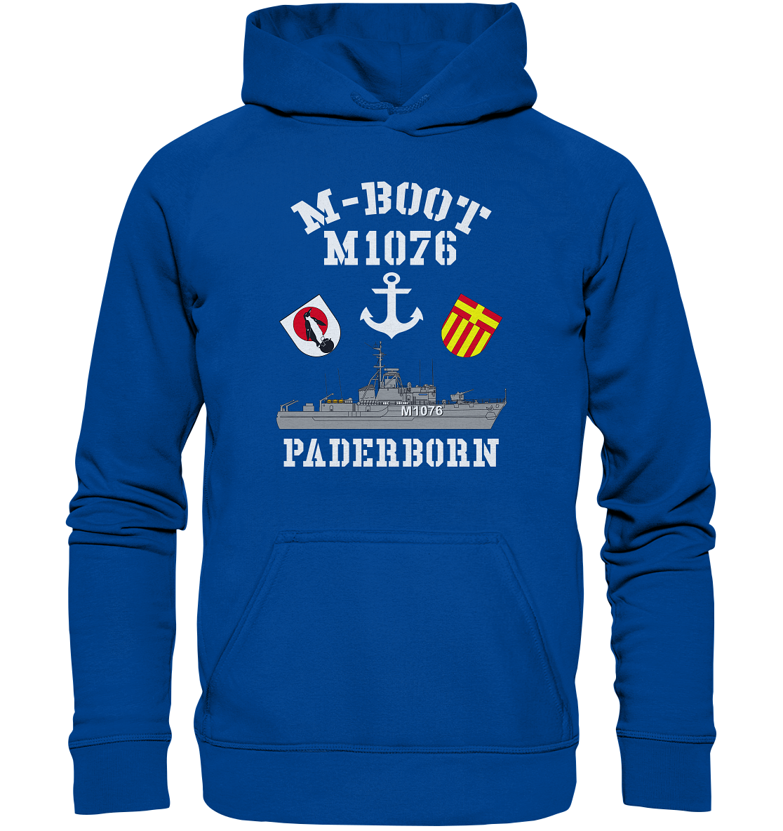 M-Boot M1076 PADERBORN Anker (HL) - Basic Unisex Hoodie