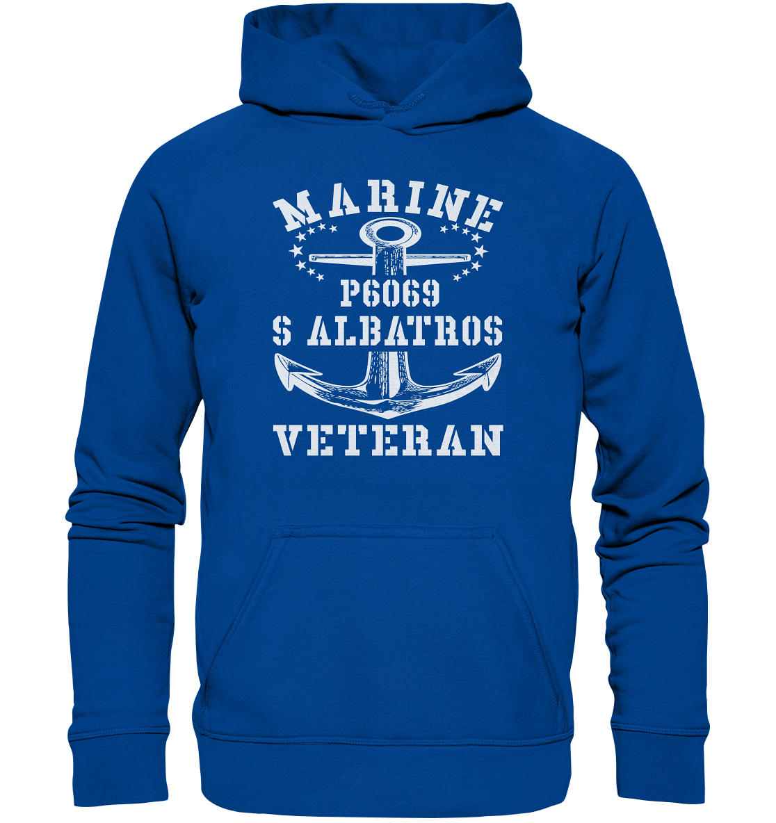 P6069 S ALBATROS Marine Veteran - Basic Unisex Hoodie