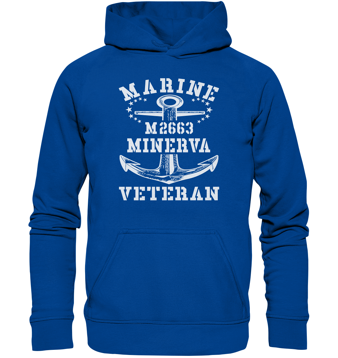 BiMi M2663 MINERVA Marine Veteran - Basic Unisex Hoodie