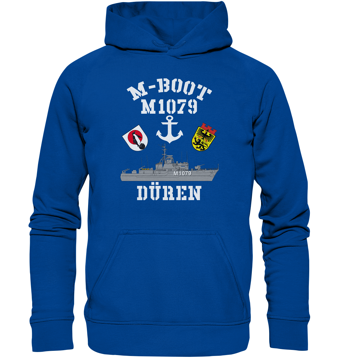 M-Boot M1079 DÜREN Anker (HL) - Basic Unisex Hoodie