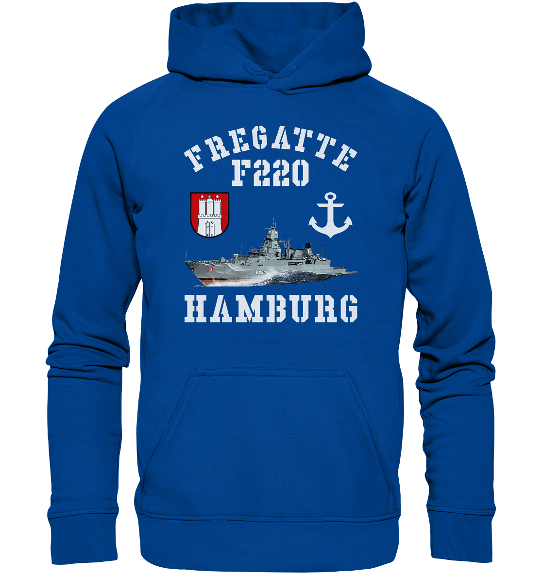 Fregatte F220 HAMBURG Anker - Basic Unisex Hoodie