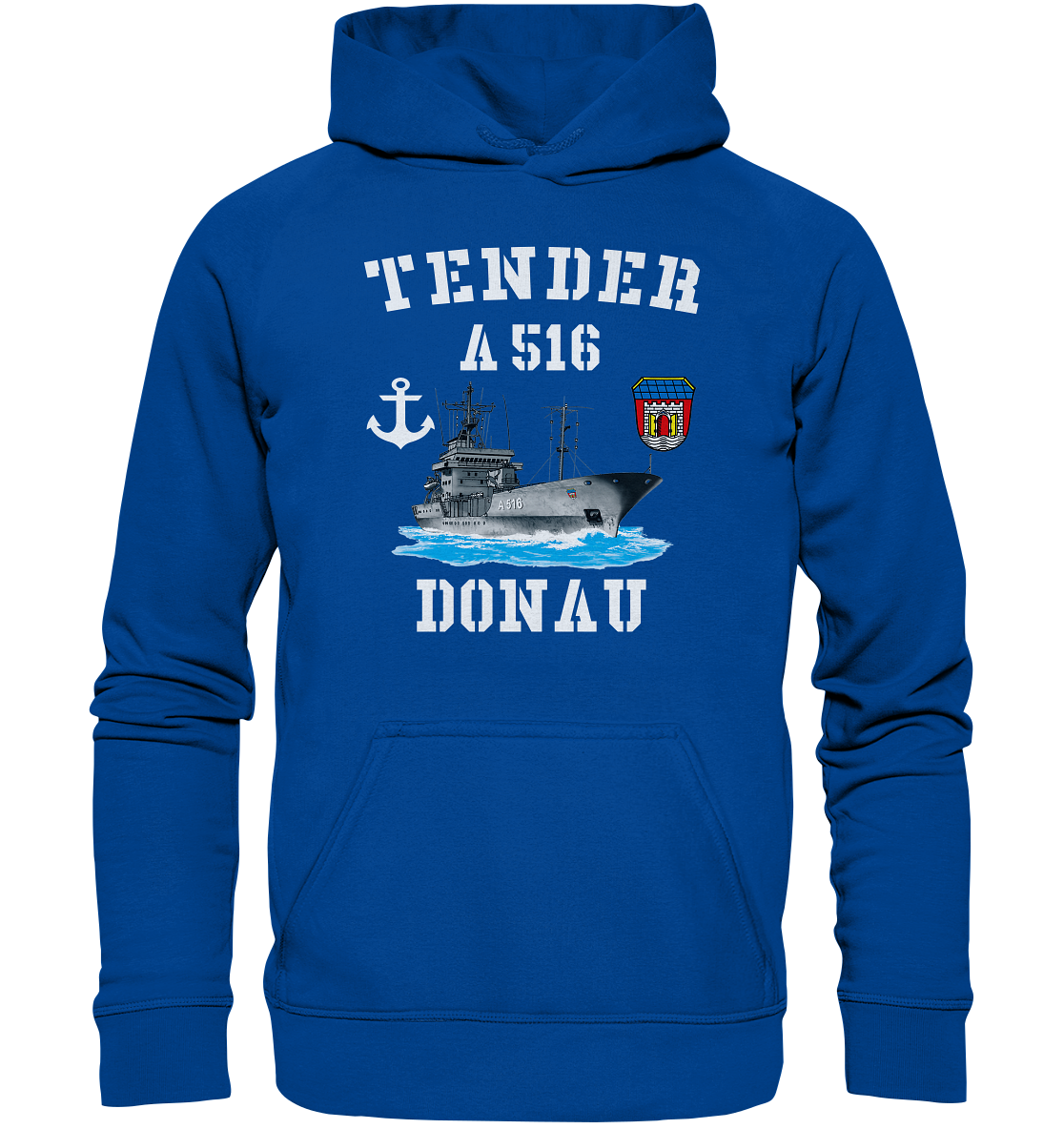 Tender A516 DONAU Anker - Basic Unisex Hoodie