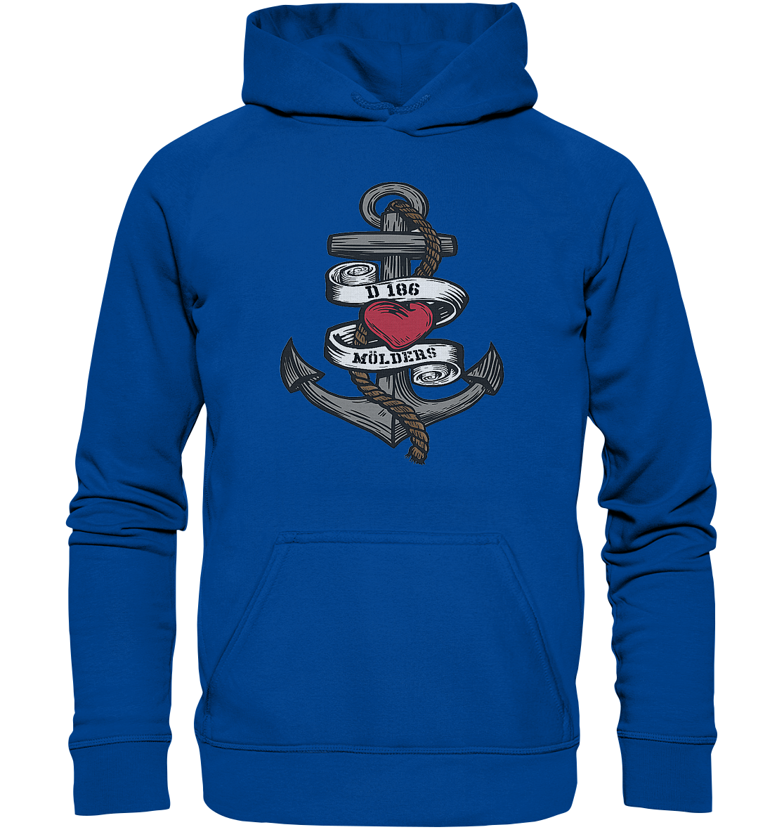 Anker Herz D186 MÖLDERS - Basic Unisex Hoodie