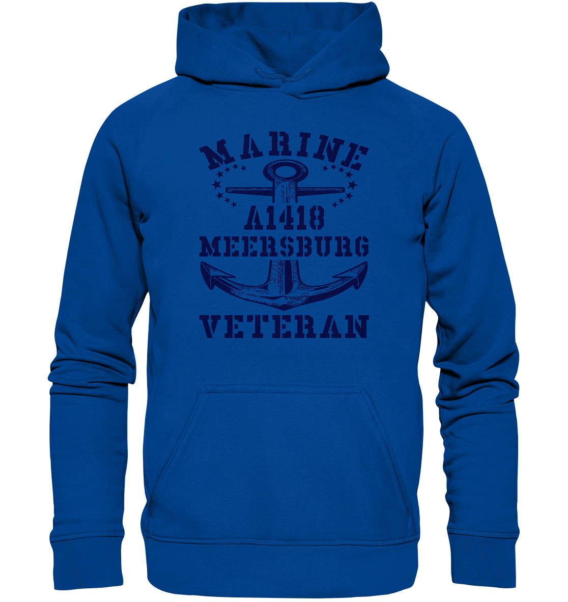 Troßschiff A1418 MEERSBURG Marine Veteran - Basic Unisex Hoodie