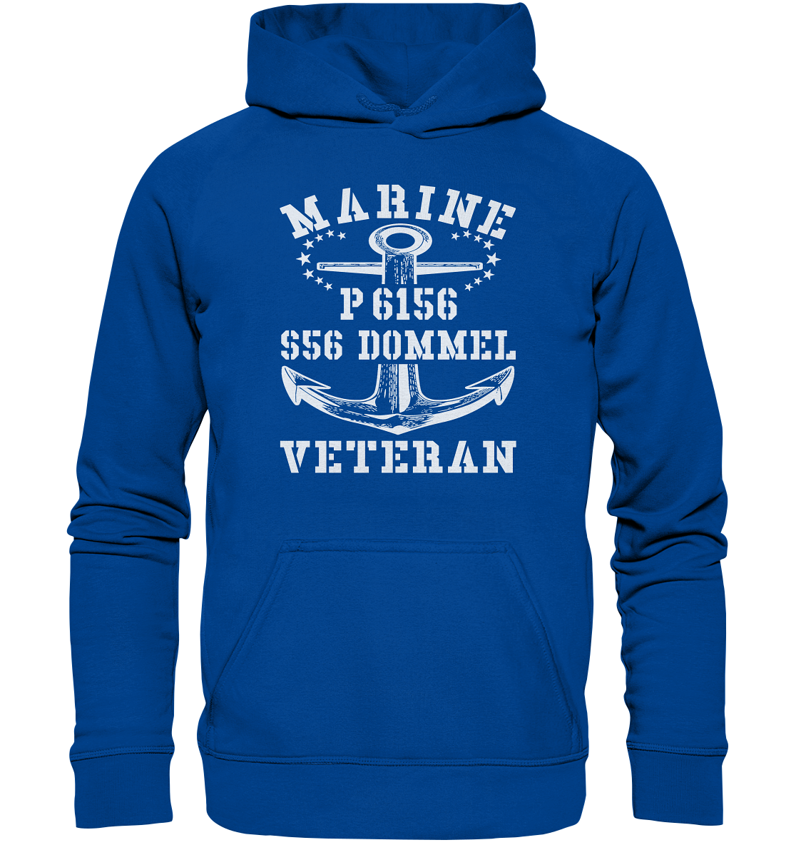 P6156 S56 DOMMEL Marine Veteran - Basic Unisex Hoodie