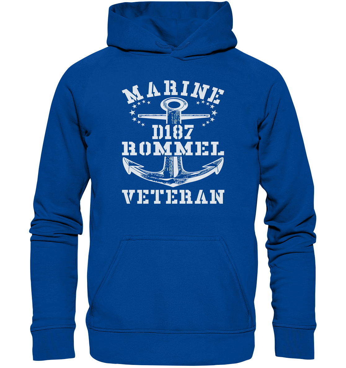 Zerstörer D187 ROMMEL Marine Veteran - Basic Unisex Hoodie
