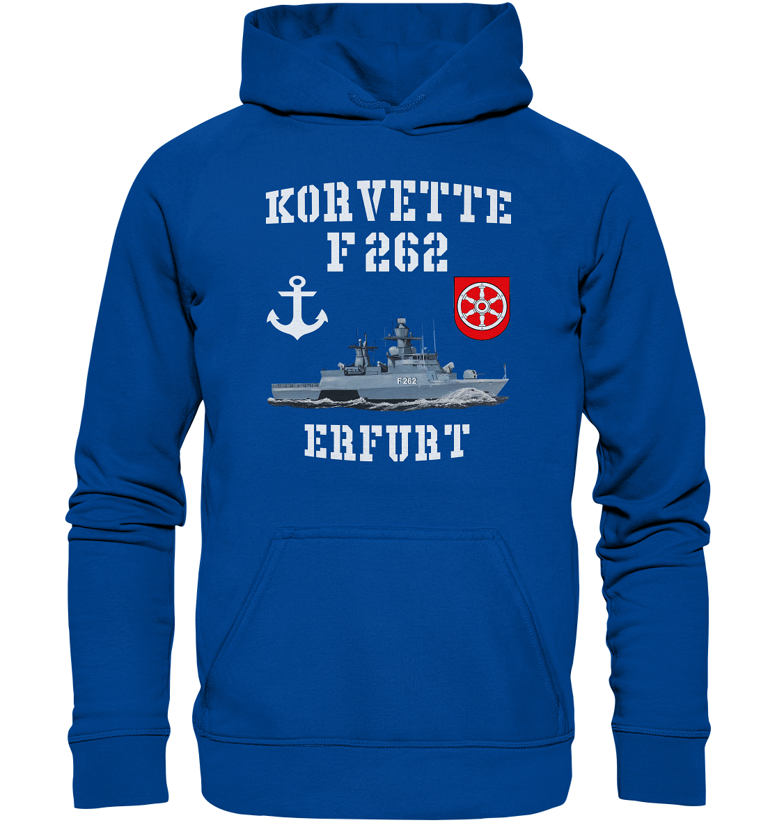 Korvette F262 ERFURT Anker - Basic Unisex Hoodie