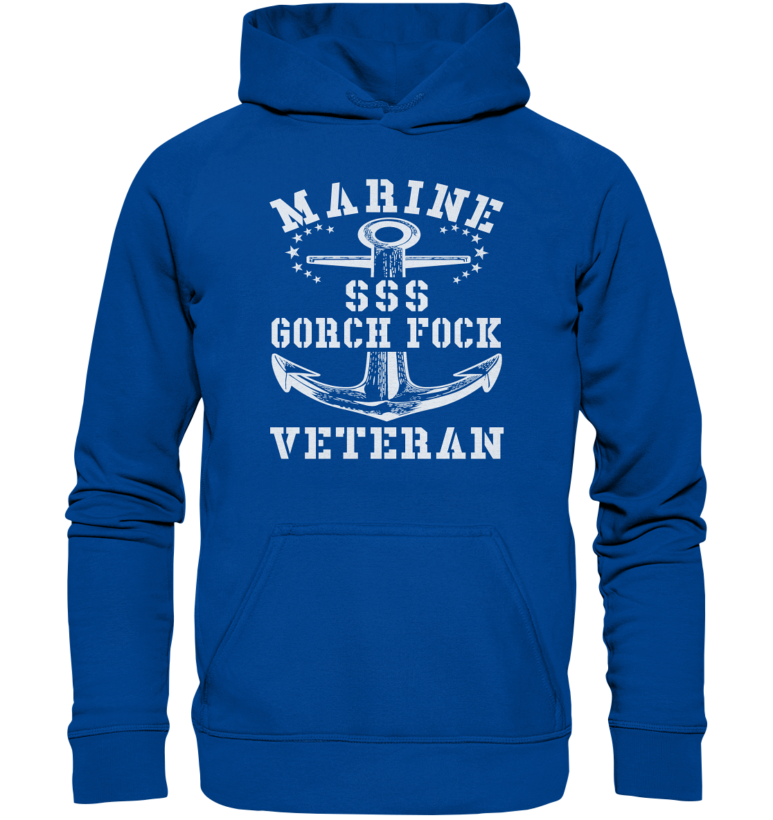 SSS GORCH FOCK MARINE VETERAN - Basic Unisex Hoodie
