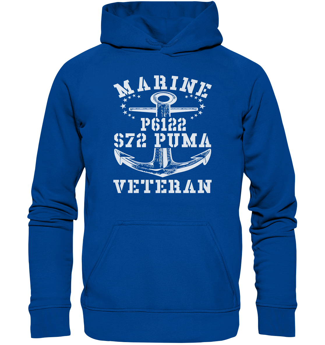 FK-Schnellboot P6122 P.U.M.A. Marine Veteran - Basic Unisex Hoodie