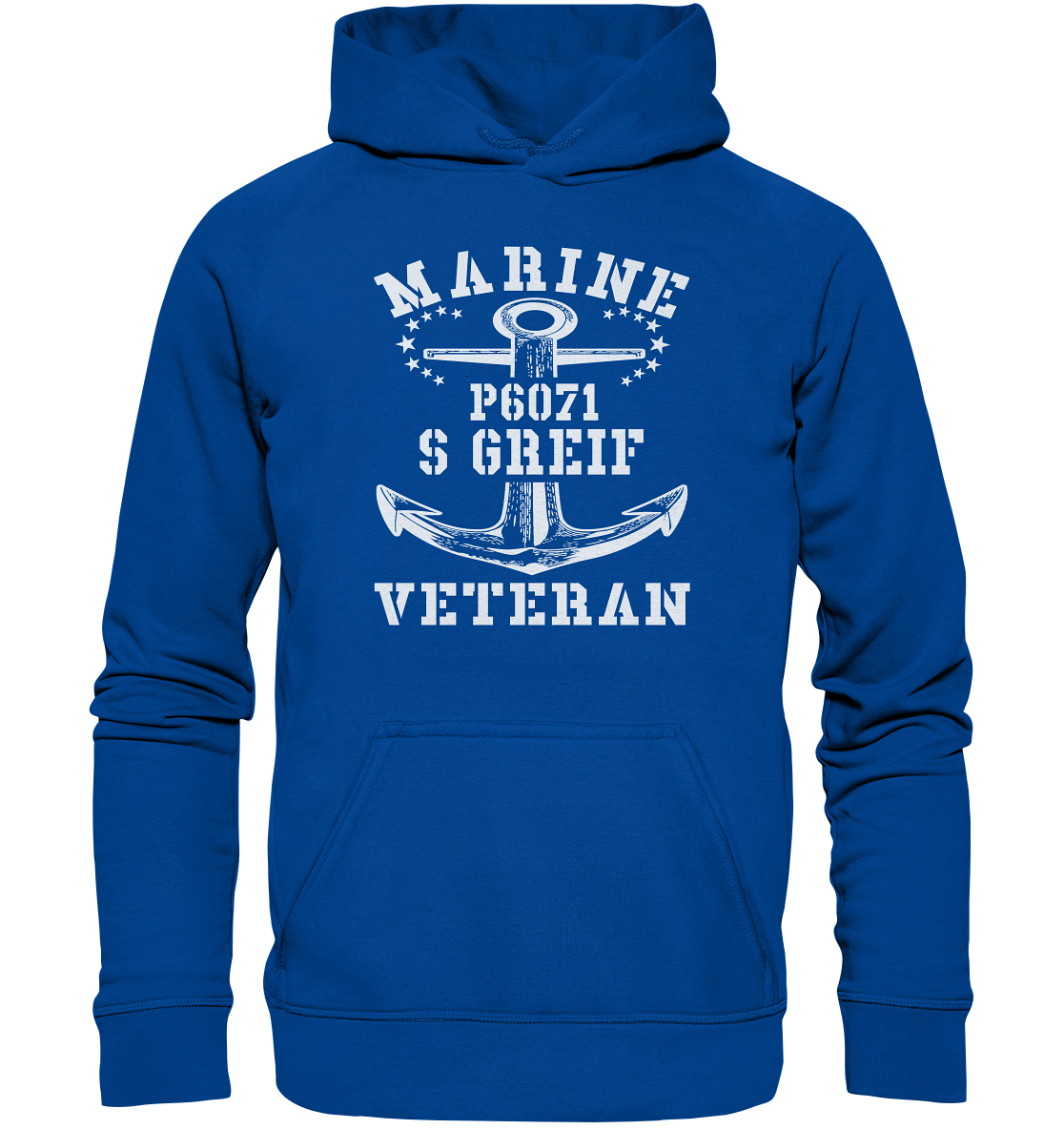 P6071 S GREIF Marine Veteran - Basic Unisex Hoodie