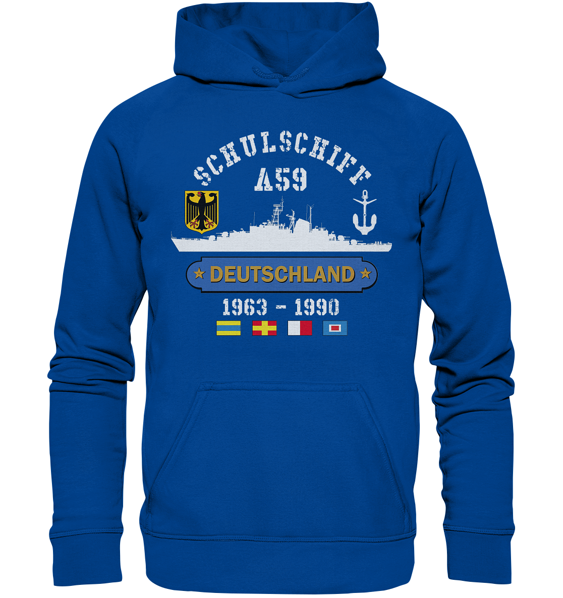 Schulschiff A59 DEUTSCHLAND - Basic Unisex Hoodie