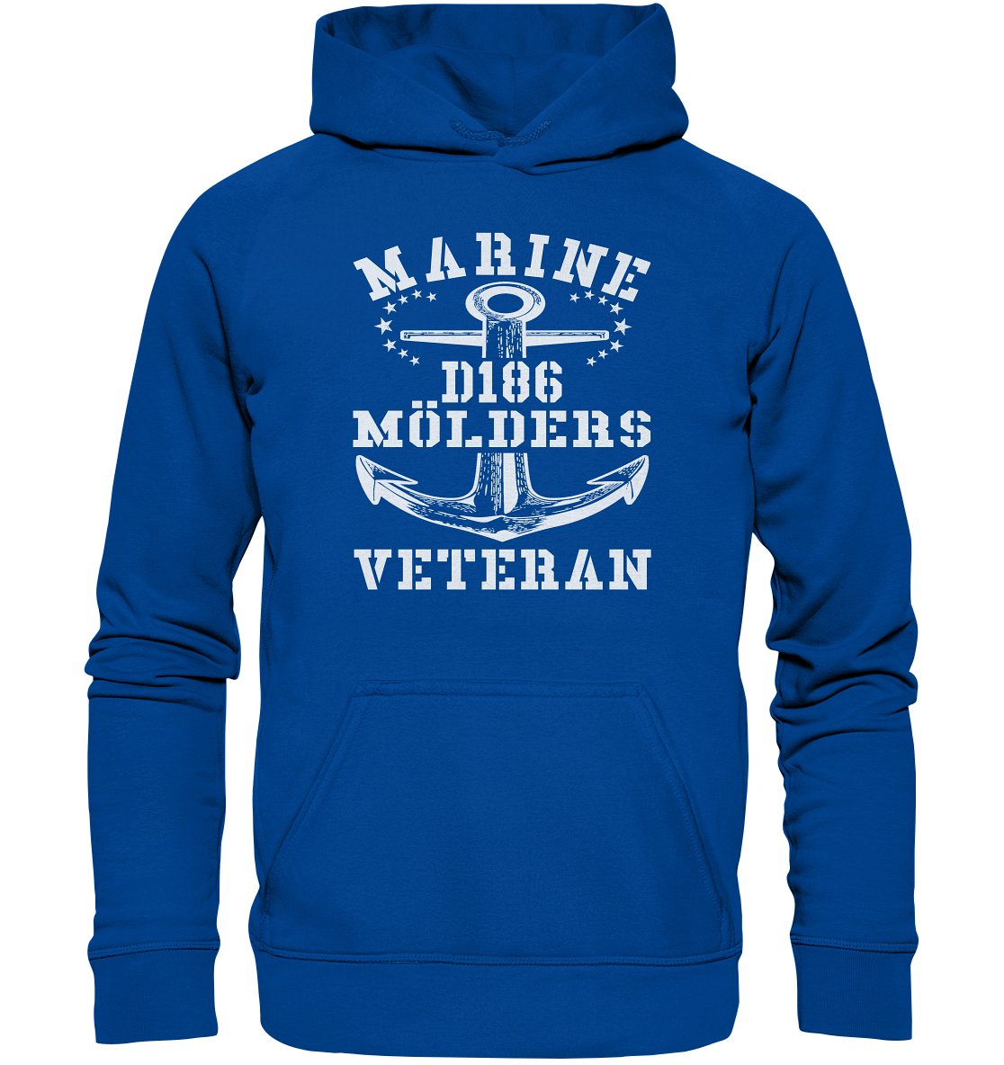 Zerstörer D186 MÖLDERS Marine Veteran - Basic Unisex Hoodie