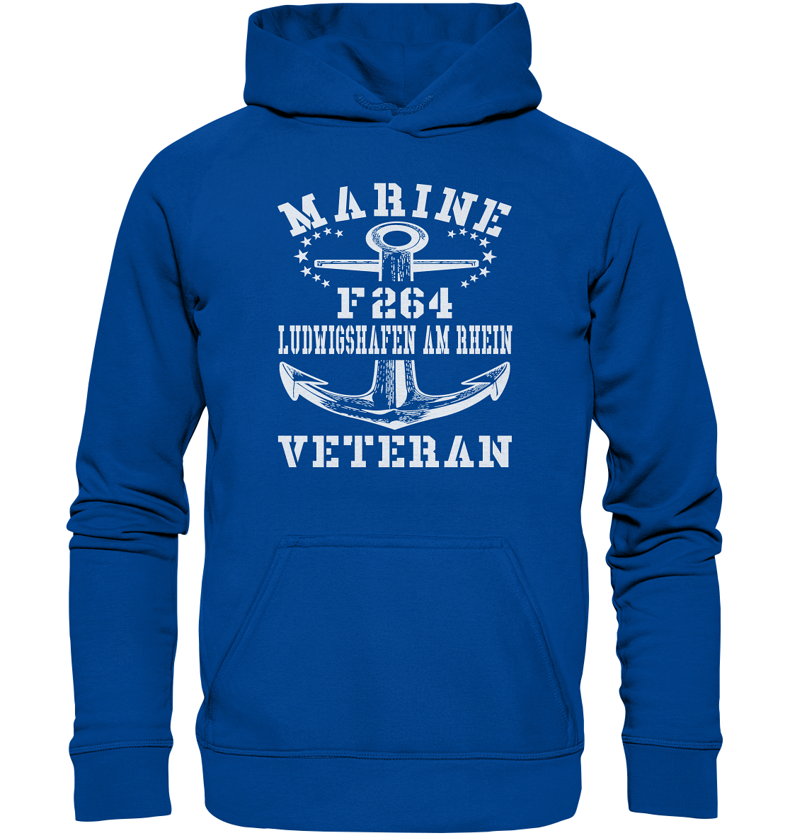 Korvette F264 LUDWIGSHAFEN AM RHEIN Marine Veteran - Basic Unisex Hoodie