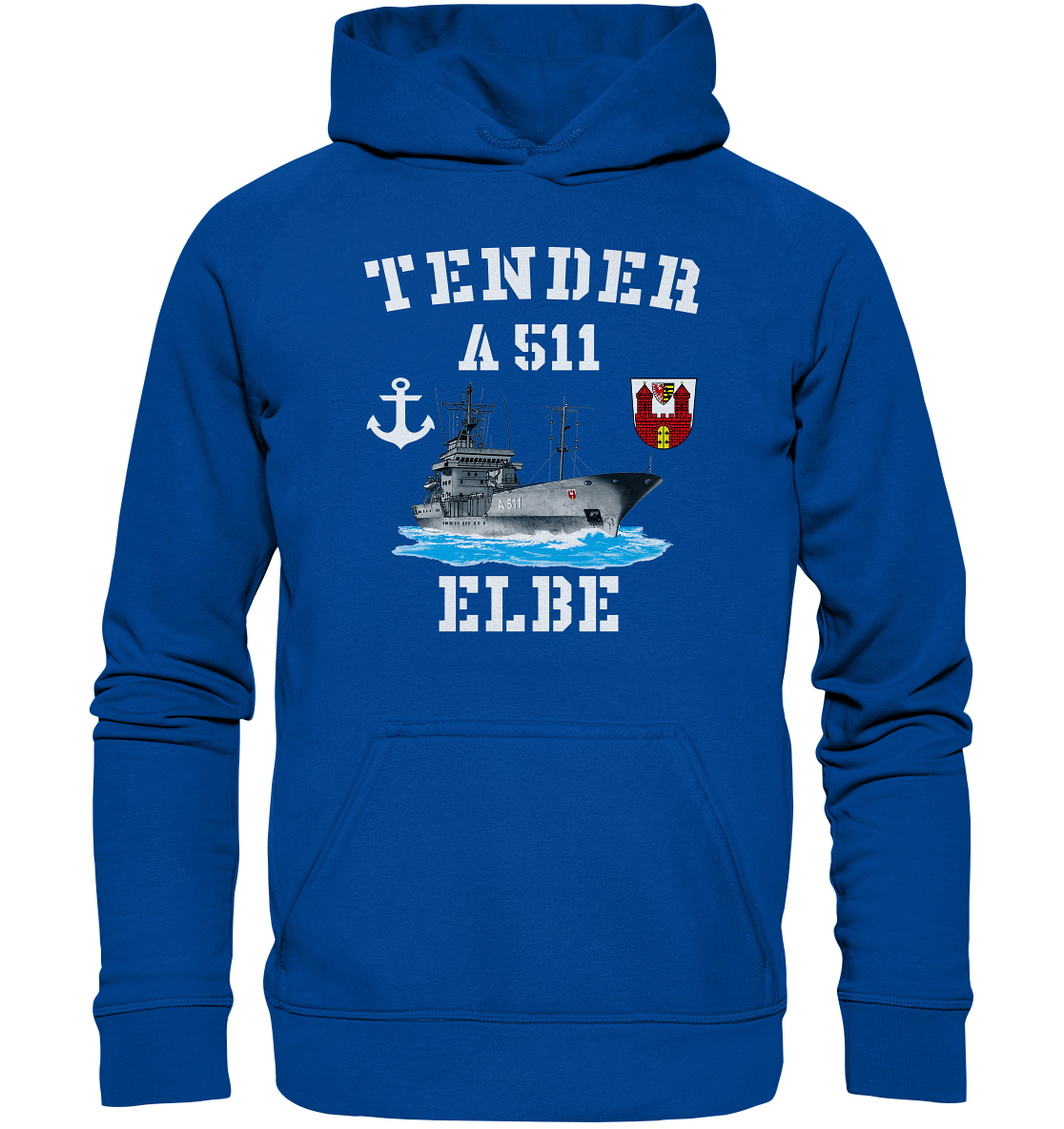 Tender A511 ELBE Anker - Basic Unisex Hoodie
