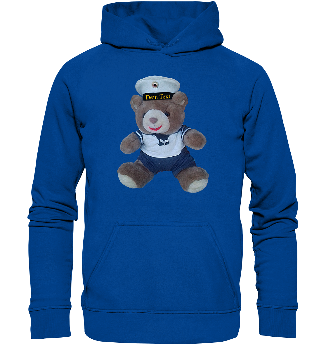 Teddy DEIN TEXT - Basic Unisex Hoodie