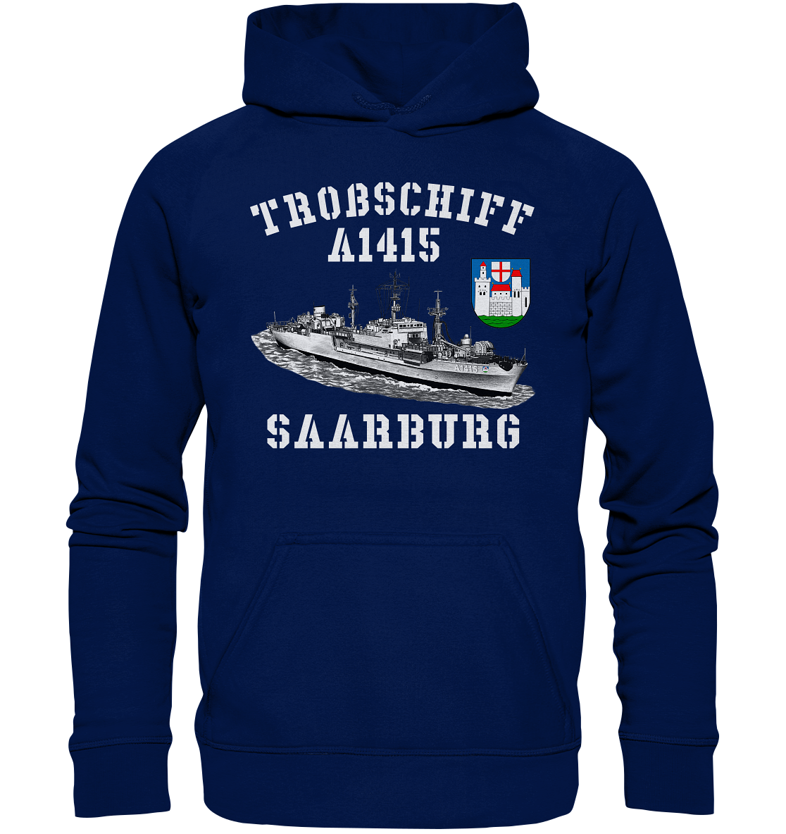Troßschiff A1415 SAARBURG - Basic Unisex Hoodie