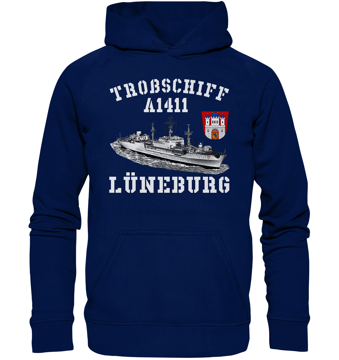 Troßschiff A1411 LÜNEBURG - Basic Unisex Hoodie