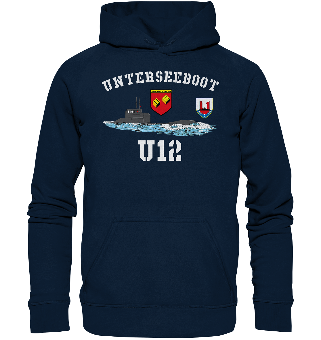 Unterseeboot U12 - Basic Unisex Hoodie