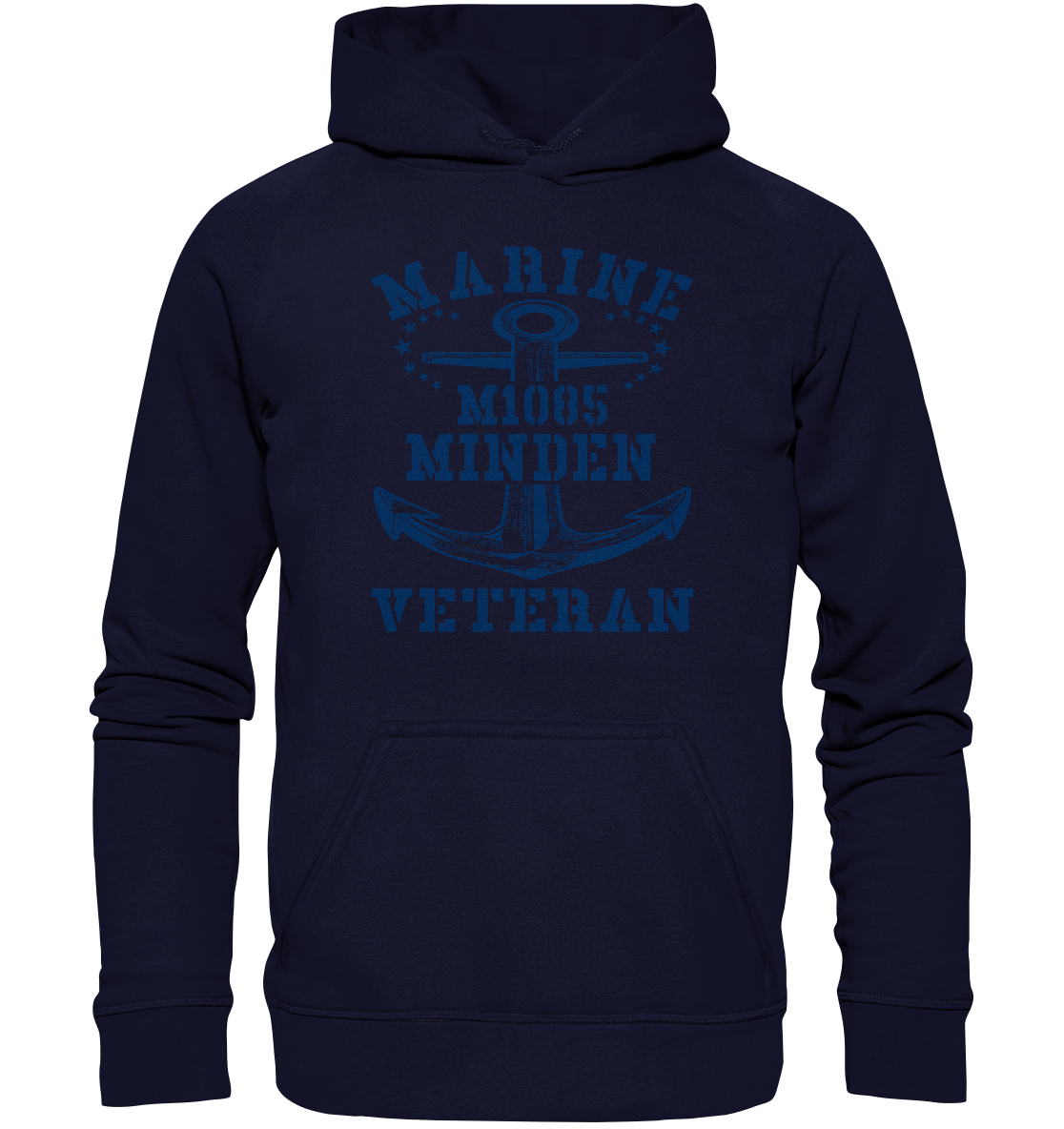 Marine Veteran M1085 MINDEN - Basic Unisex Hoodie