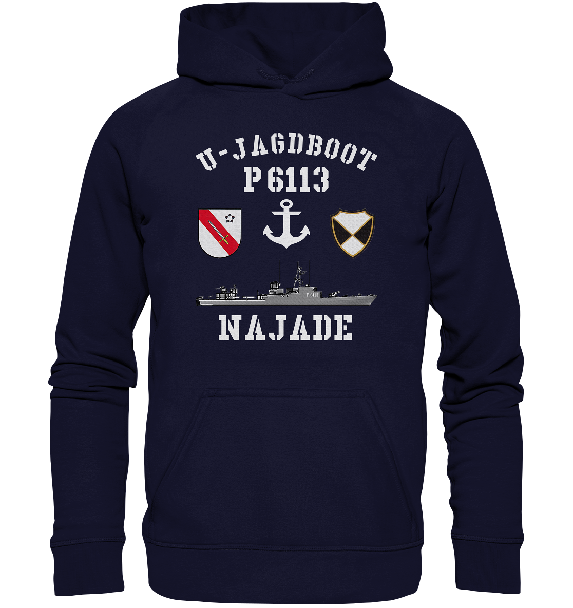 U-Jagdboot P6113 NAJADE Anker - Basic Unisex Hoodie