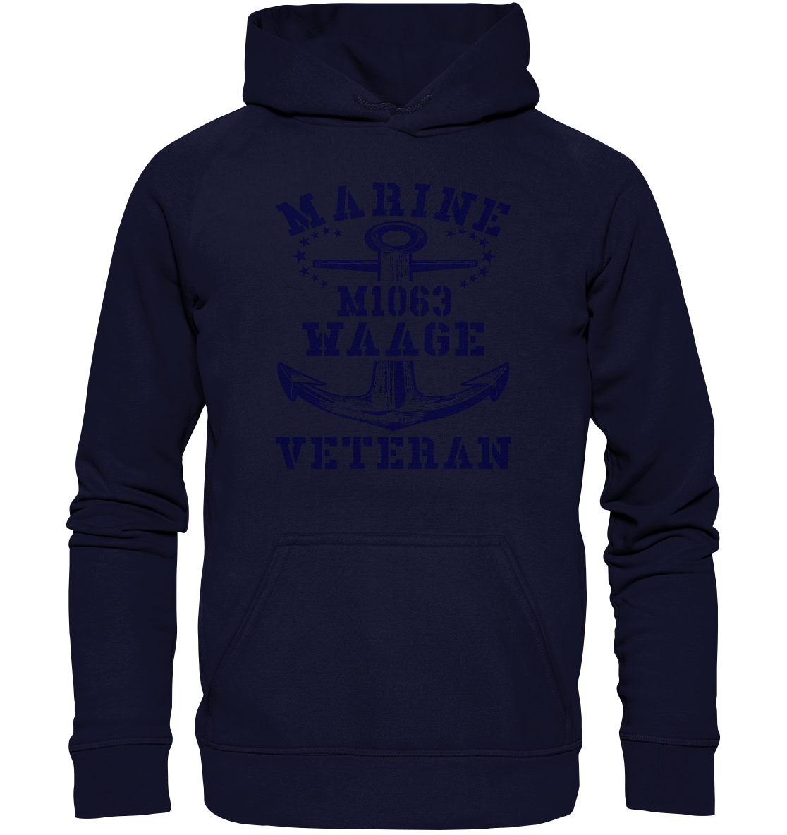 SM-Boot M1063 WAAGE Marine Veteran - Basic Unisex Hoodie