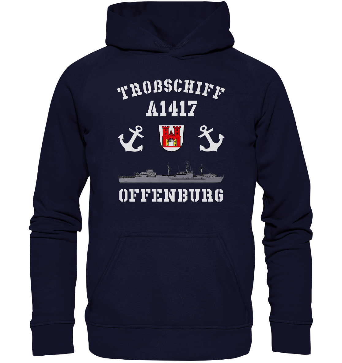 Troßschiff A1417 OFFENBURG - Basic Unisex Hoodie
