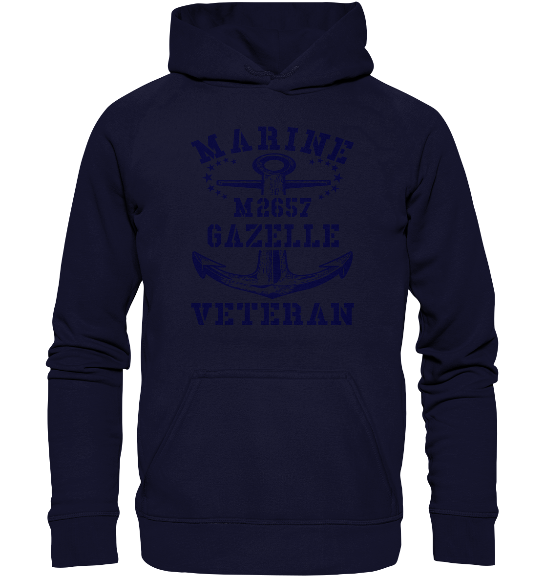 BiMi M2657 GAZELLE Marine Veteran - Basic Unisex Hoodie