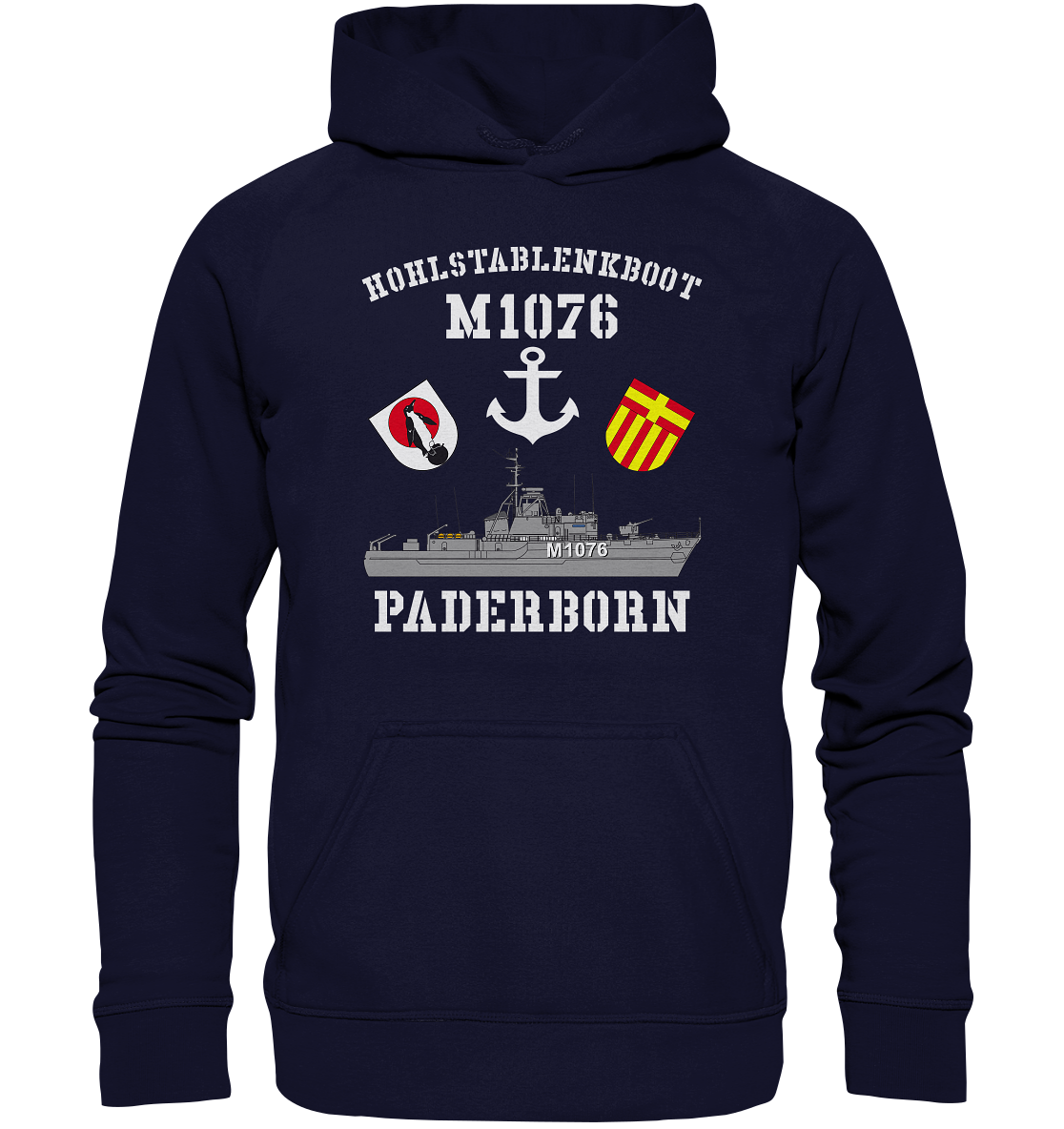 M1076 HL-Boot PADERBORN - Basic Unisex Hoodie