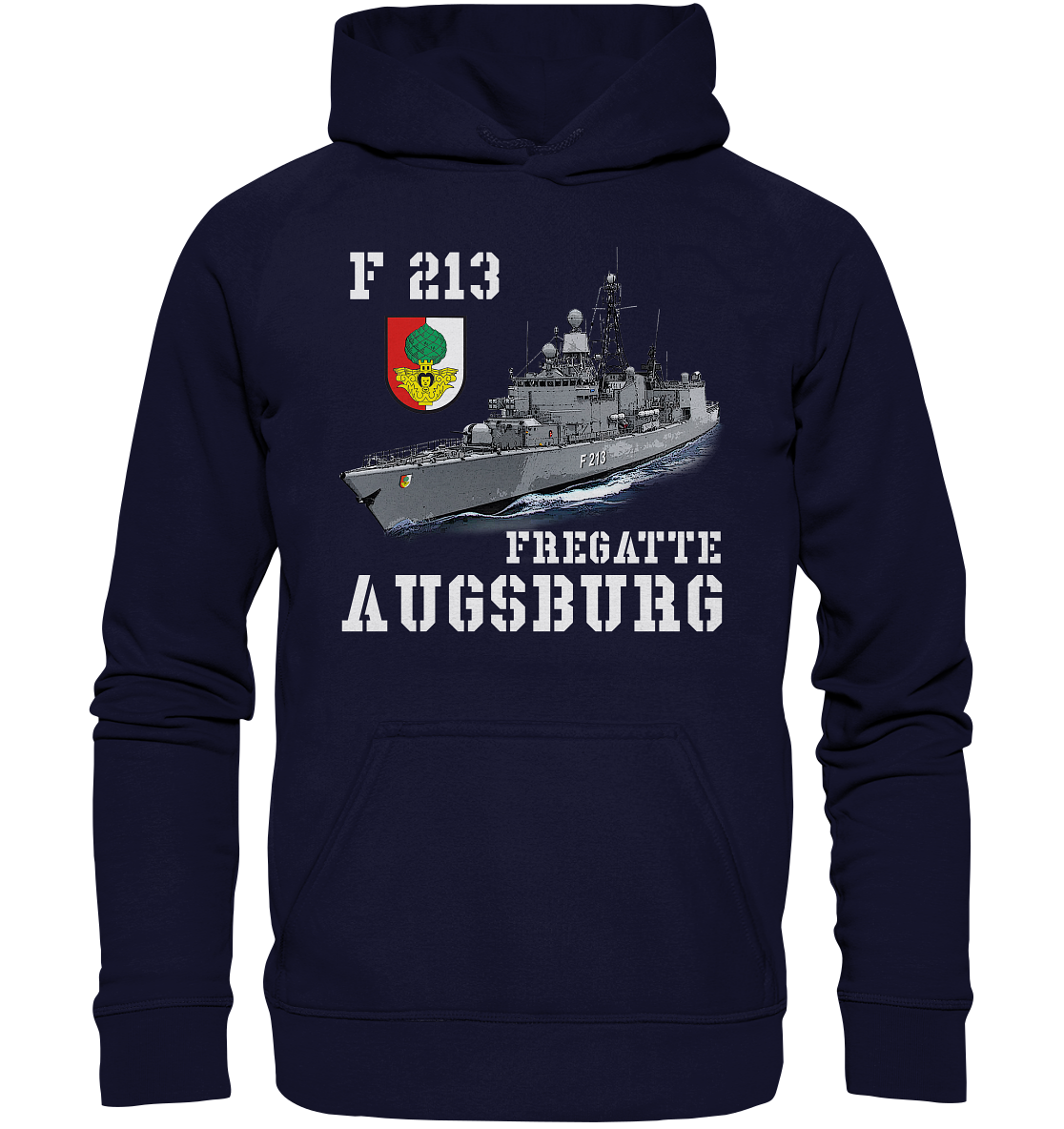 F213 Fregatte AUGSBURG - Basic Unisex Hoodie