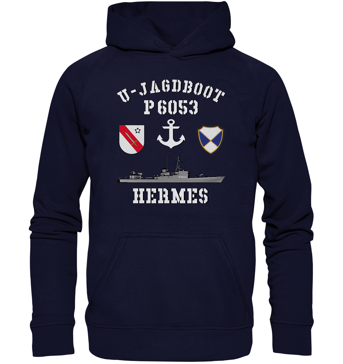 U-Jagdboot P6053 HERMES Anker - Basic Unisex Hoodie