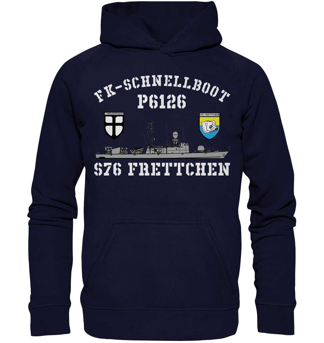 P6126 S76 FRETTCHEN 7.SG - Basic Unisex Hoodie