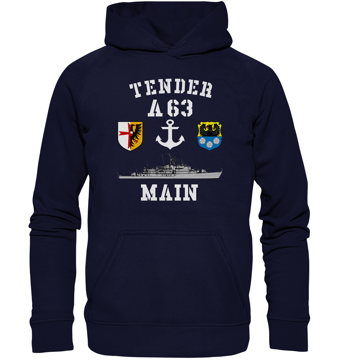 Tender A63 MAIN 5.SG ANKER - Basic Unisex Hoodie