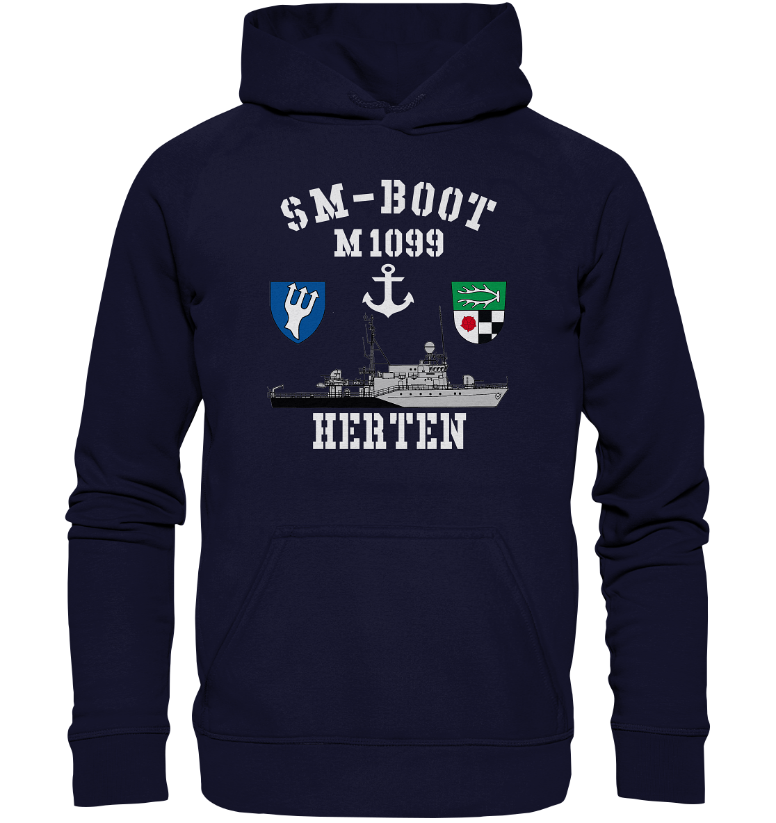 SM-Boot M1099 HERTEN Anker - Basic Unisex Hoodie