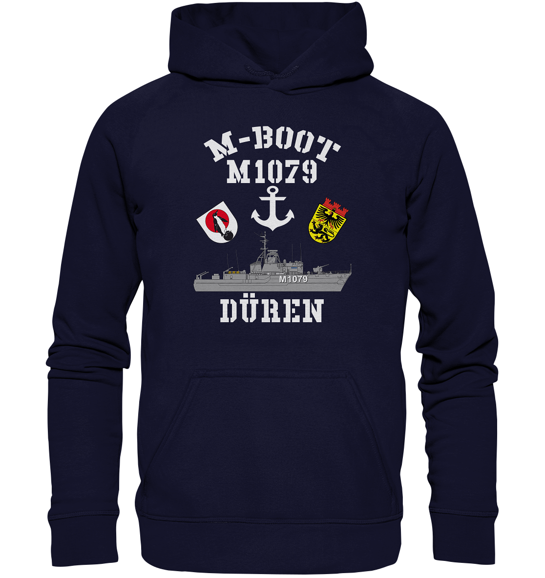 M-Boot M1079 DÜREN Anker (HL) - Basic Unisex Hoodie