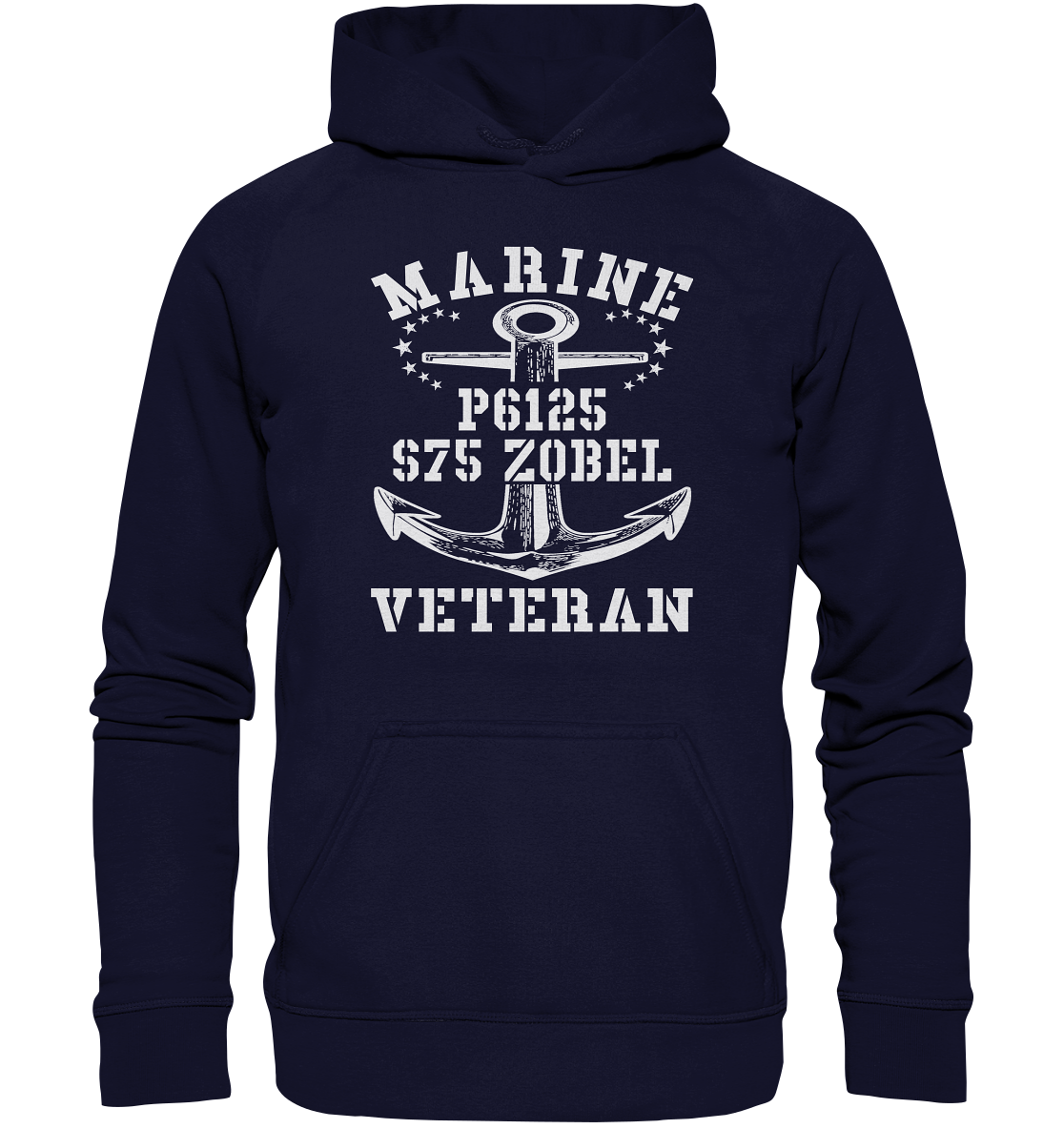 FK-Schnellboot P6125 ZOBEL Marine Veteran - Basic Unisex Hoodie