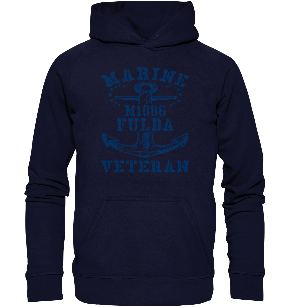 Marine Veteran M1086 FULDA - Basic Unisex Hoodie