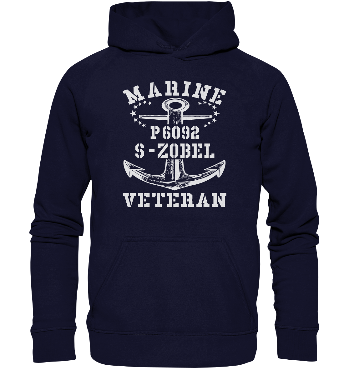 P6092 S-ZOBEL Marine Veteran - Basic Unisex Hoodie