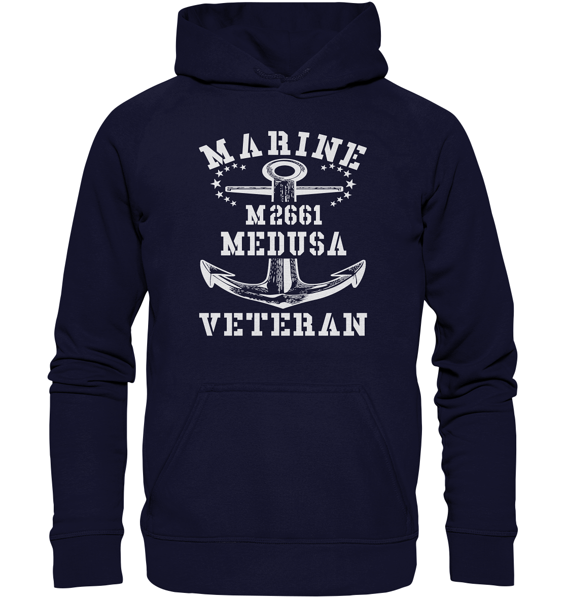 BiMi M2661 MEDUSA Marine Veteran - Basic Unisex Hoodie