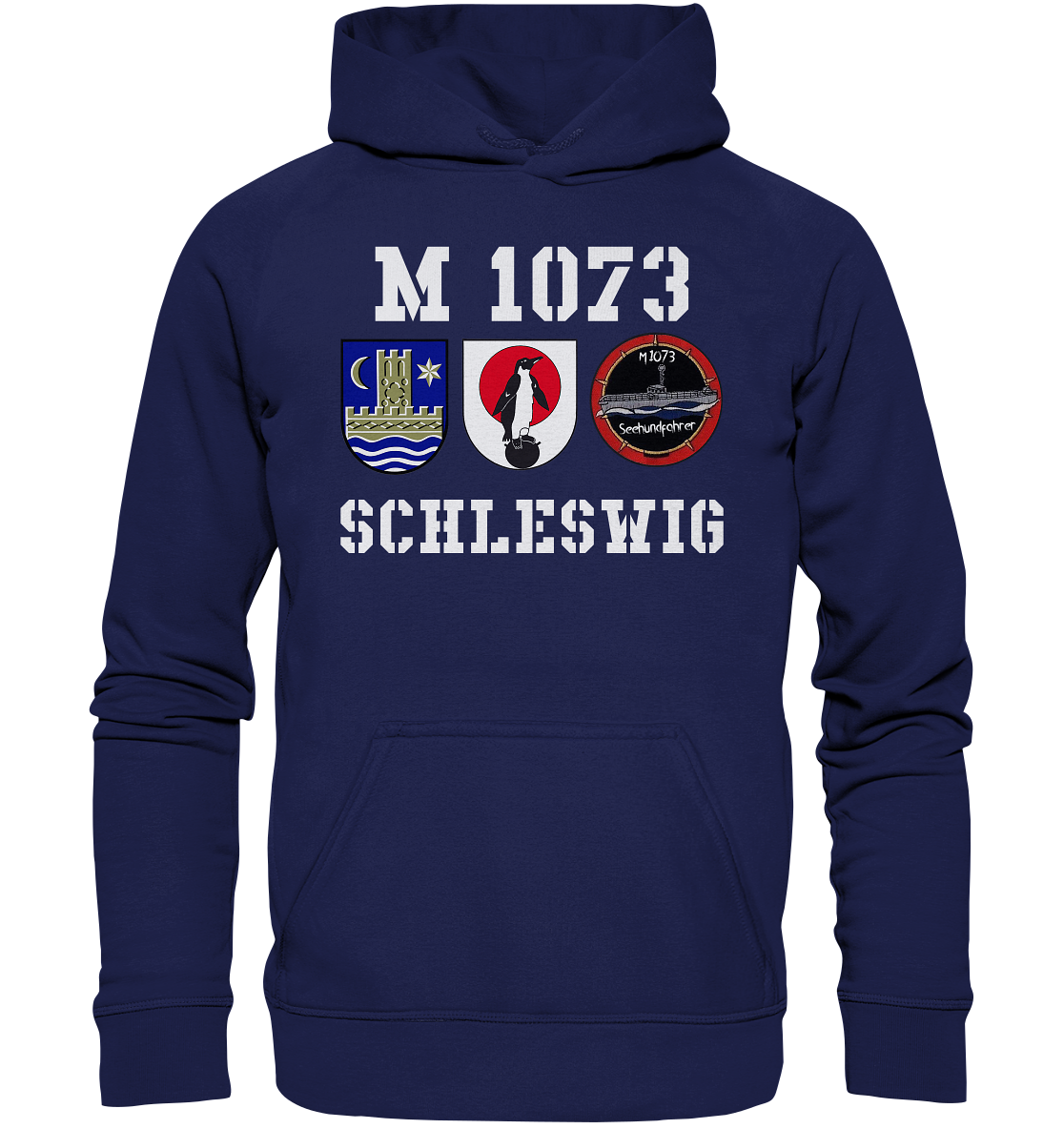 M1073 SCHLESWIG SEEHUNDFAHRER - Basic Unisex Hoodie