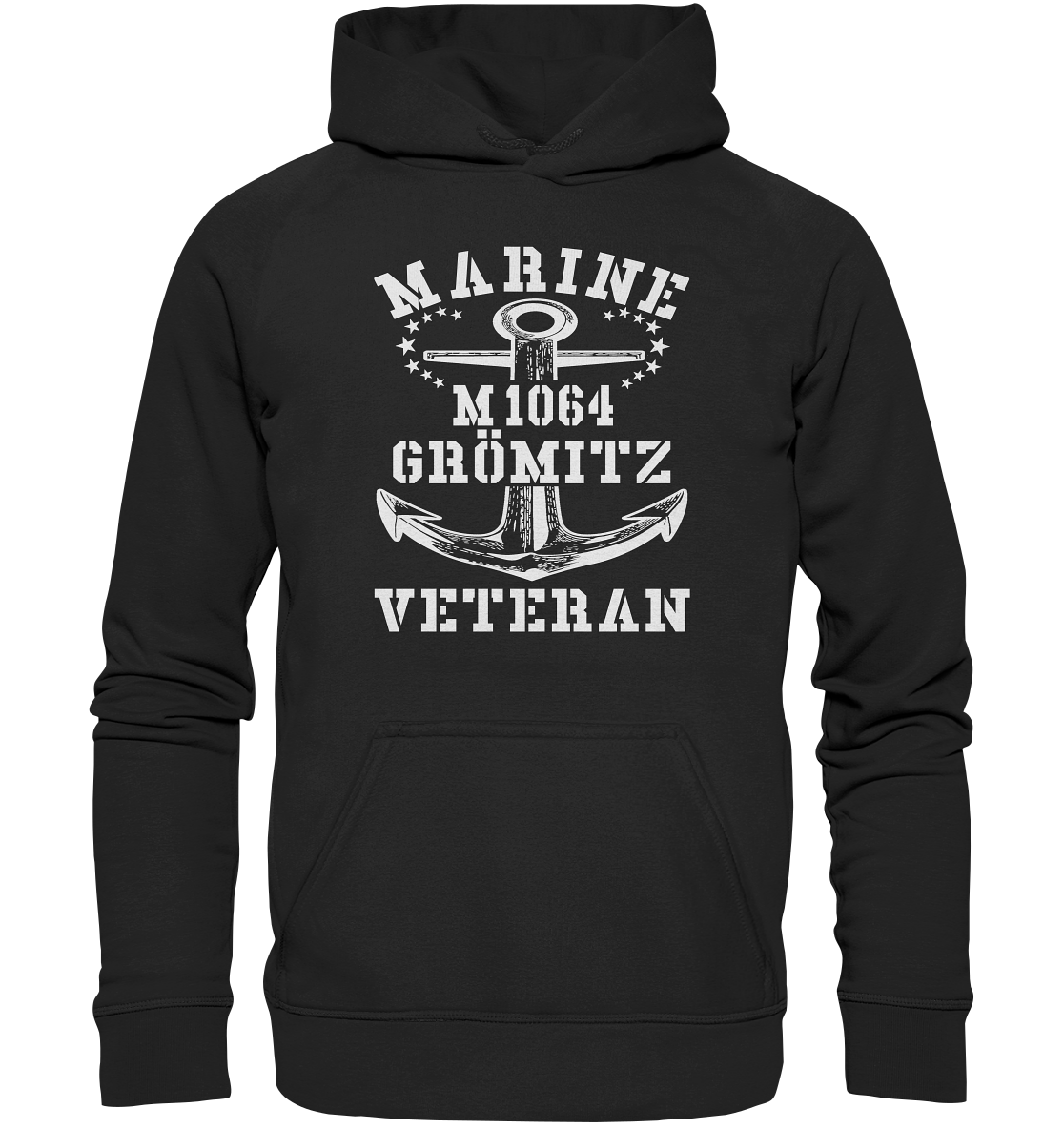 Mij.-Boot M1064 GRÖMITZ Marine Veteran - Basic Unisex Hoodie