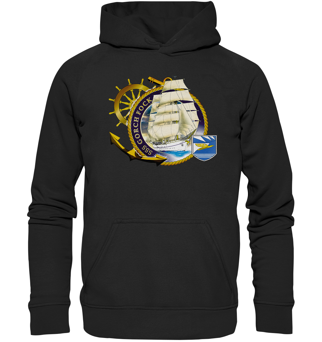 Segelschulschiff GORCH FOCK - Basic Unisex Hoodie