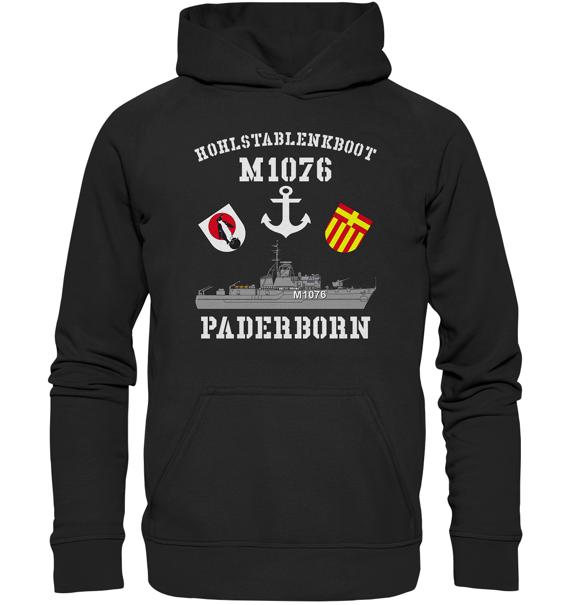 M1076 HL-Boot PADERBORN - Basic Unisex Hoodie