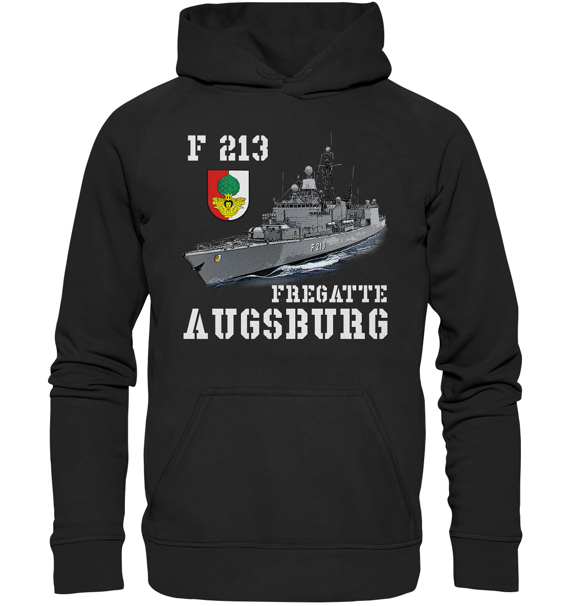 F213 Fregatte AUGSBURG - Basic Unisex Hoodie
