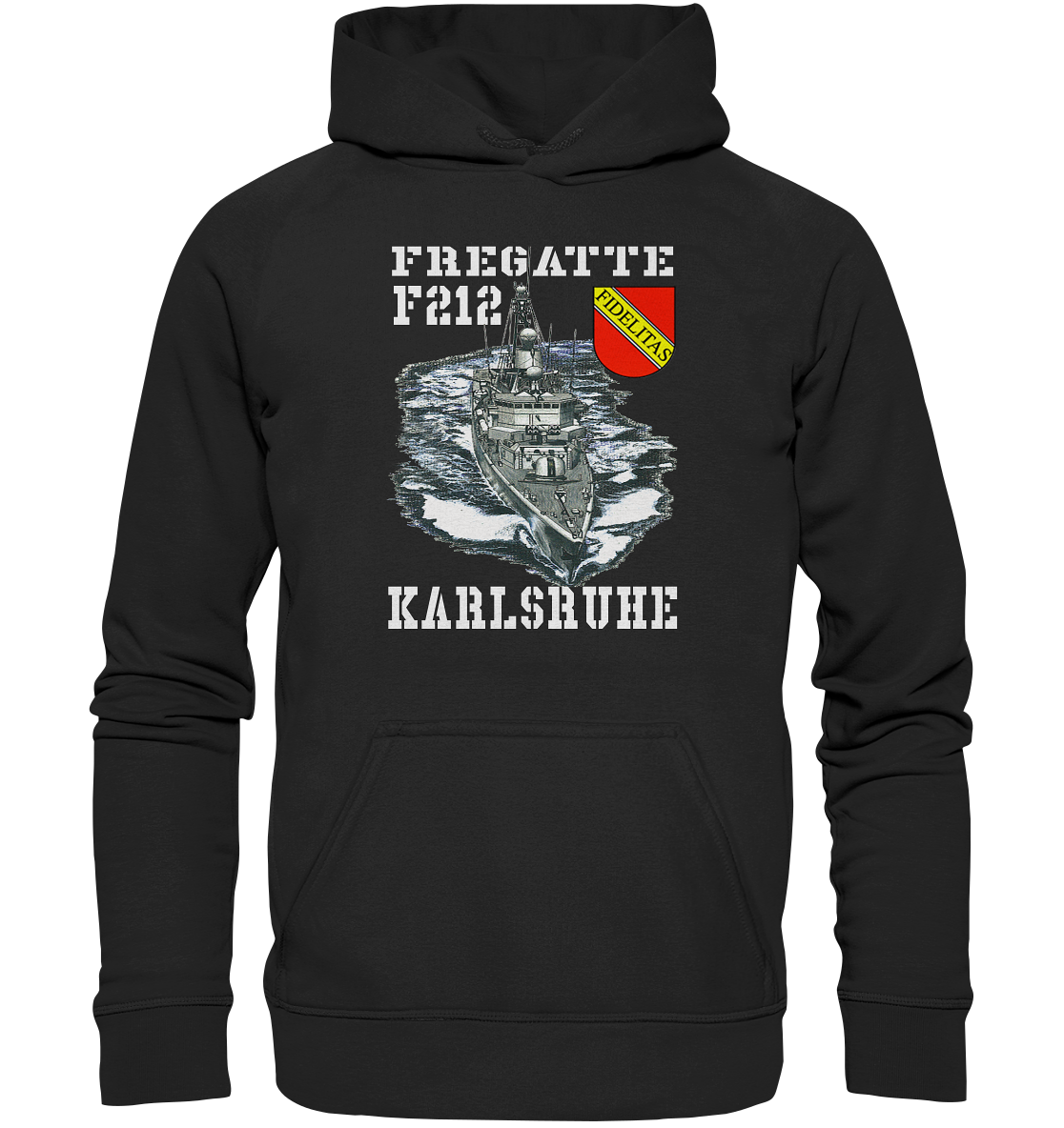 Fregatte F212 KARLSRUHE - Basic Unisex Hoodie